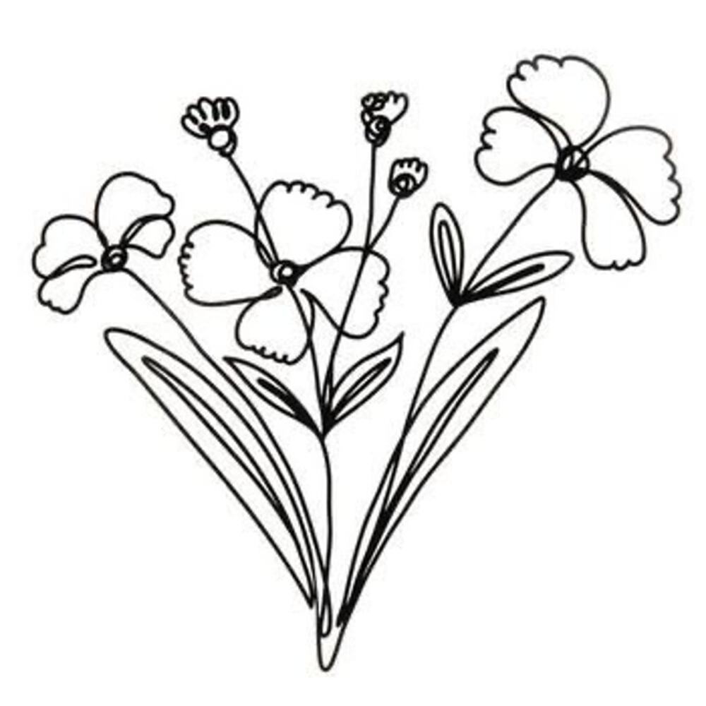 Design Loft iron-on heat transfer floral-themed iron-on decal wearable art